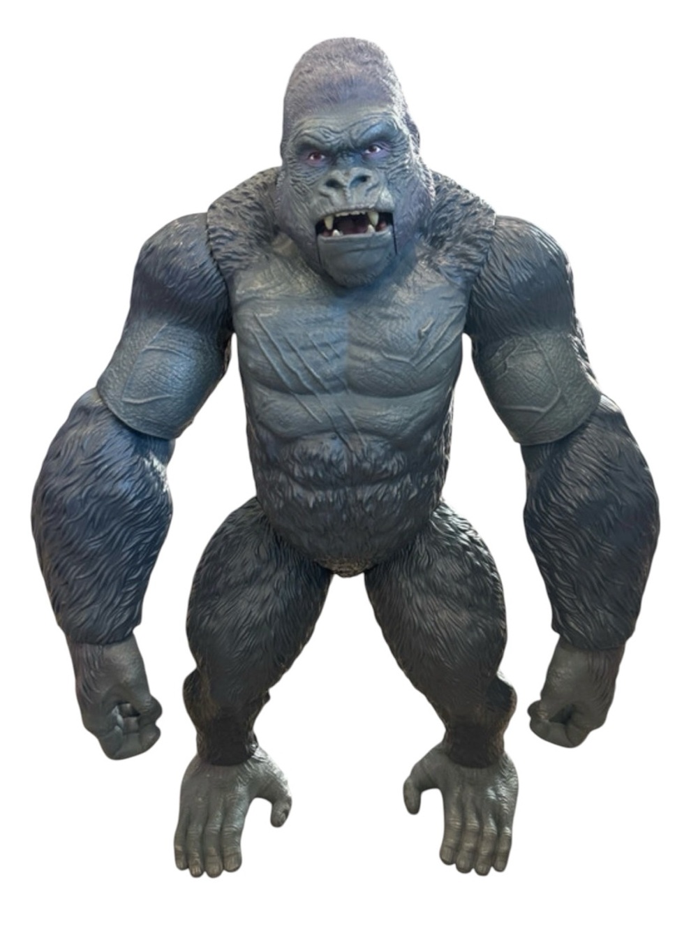 Large Gray Gorilla Action Figure for Imaginative Play